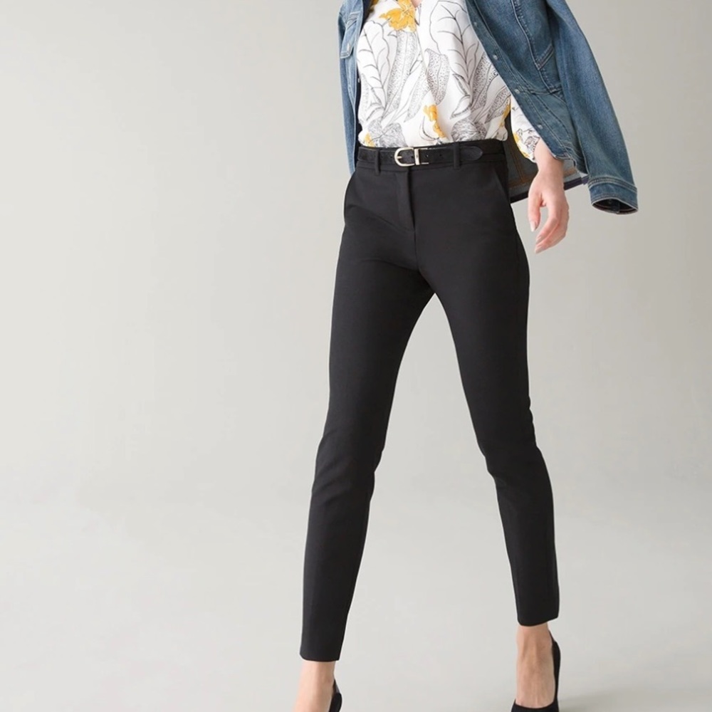 White House Black Market Black Slim Ankle Pant (Women’s Size 12R)